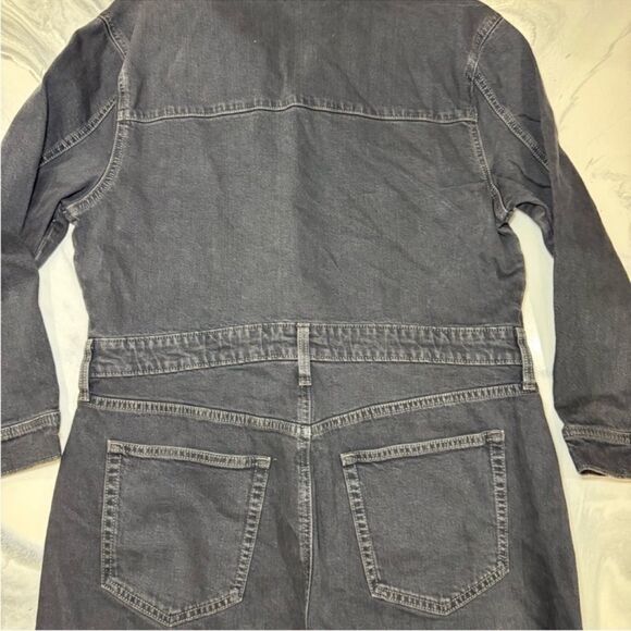 Universal Thread Long Sleeve Denim Maxi Dress - Black Was Size 4 NWT - Picture 8 of 8